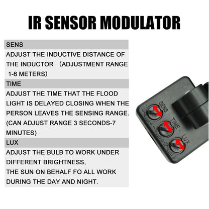 Motion Sensor LED Flood Light 10W 30W 50W 220V Floodlights searching lamp IP65 Reflector Outdoor lighting led exterior SpotLight