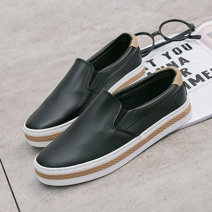 High Quality Soft Leather Shoes Women Flats Fashion Ladies Loafers