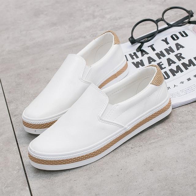 High Quality Soft Leather Shoes Women Flats Fashion Ladies Loafers