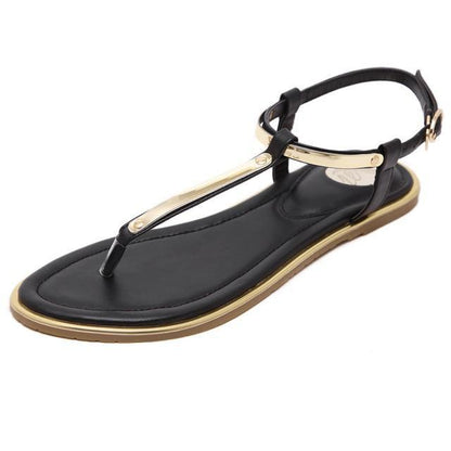 Women sandals sexy thin belt flat sandals for women