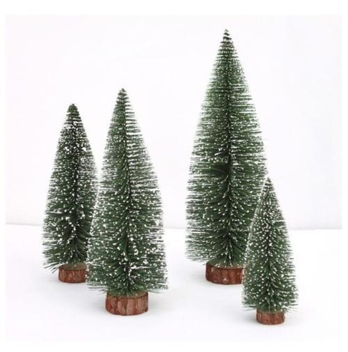 Mini Flocked Christmas Trees