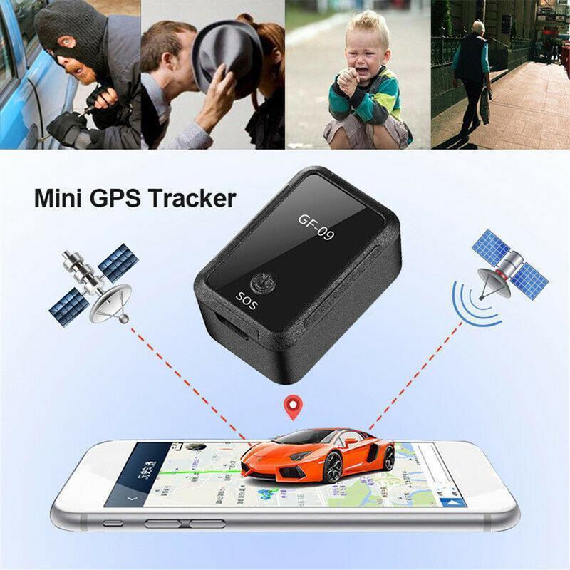 GPS Tracker APP Control Magnetic Voice Recorder