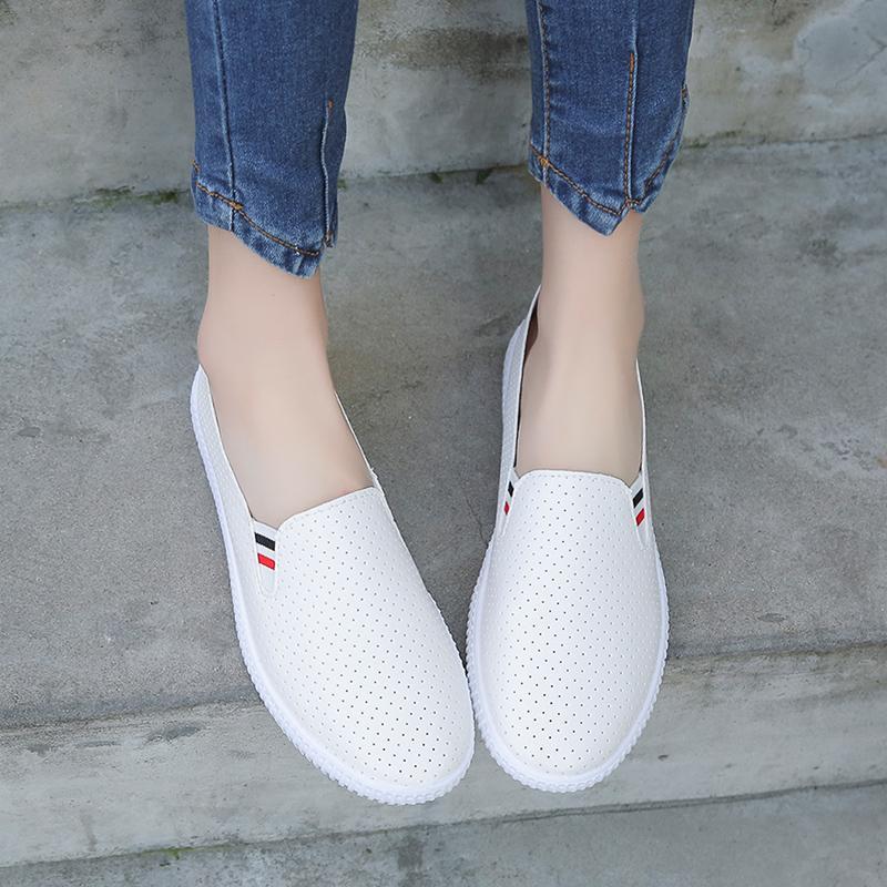 New Summer Women Casual Flat Shoes Slip On Flats Shoes Loafers