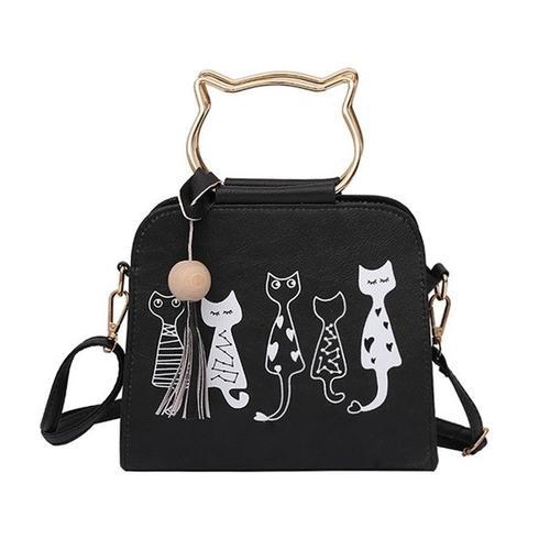 Cat Lovers Crossbody Handbag