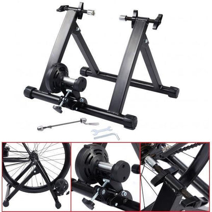 Magnetic Resistance Bicycle Practice Stand Iron Bike Trainer Stand