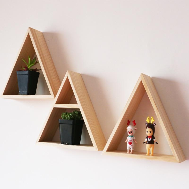 Triangular Geometric Shelf