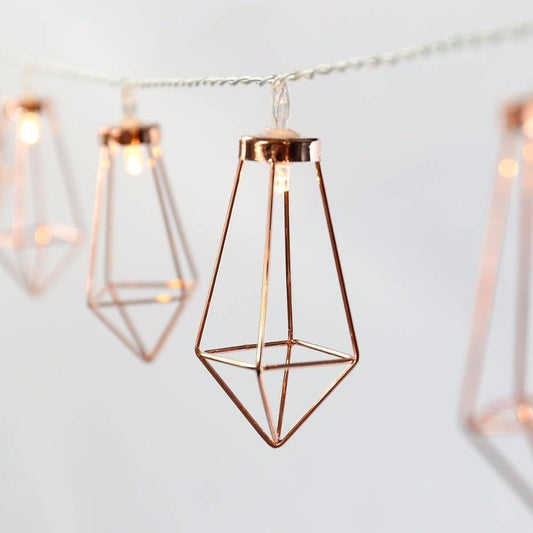 Geometric Fairy Lights (10 Lights)