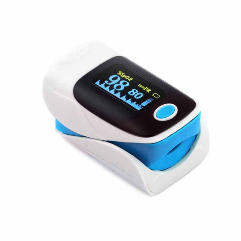 Portable Finger Blood Pulse Oxygen Monitor