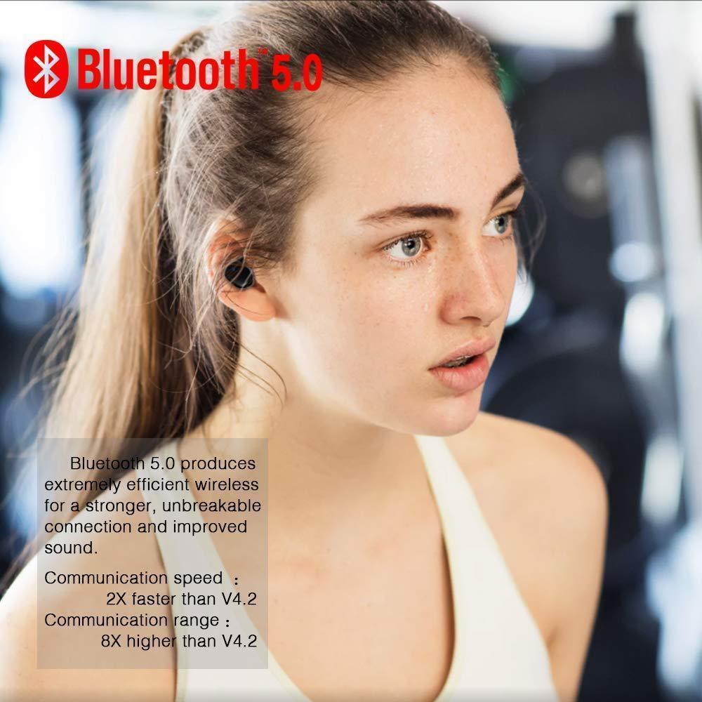 TWS Bluetooth 5.0 Wireless Earphone Power In Ear Mini Earbuds