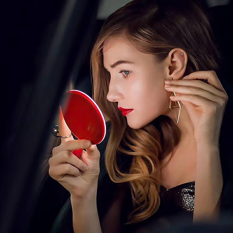 Wireless Charger Portable LED Makeup Mirror