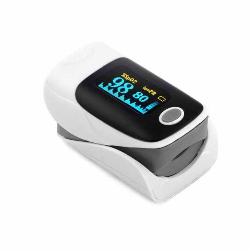 Portable Finger Blood Pulse Oxygen Monitor