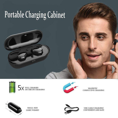 TWS Bluetooth 5.0 Wireless Earphone Power In Ear Mini Earbuds