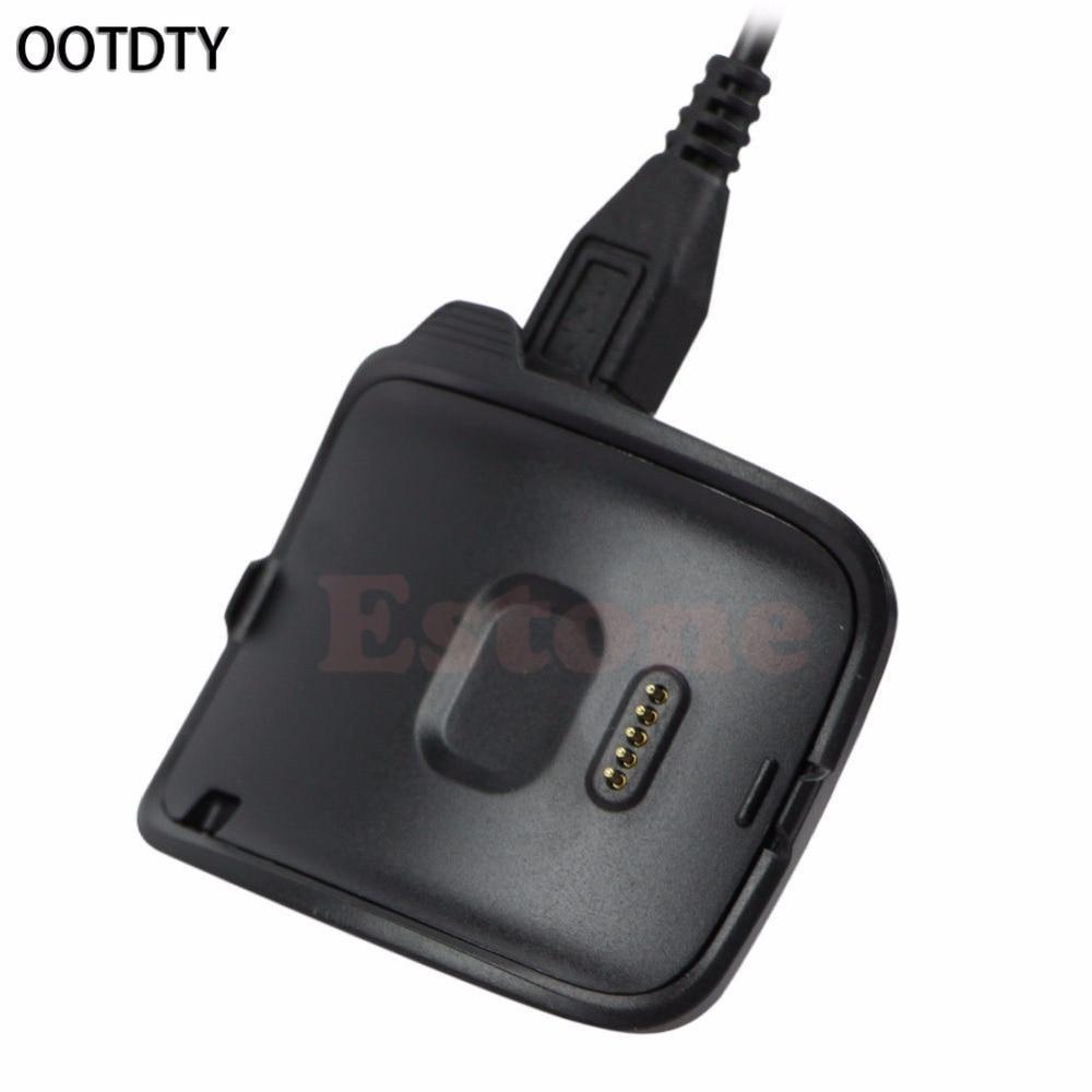 OOTDTY Smart Watch Charger New Smart Watch Black Charging Cradle Charger Dock For Samsung Gear S SM R750