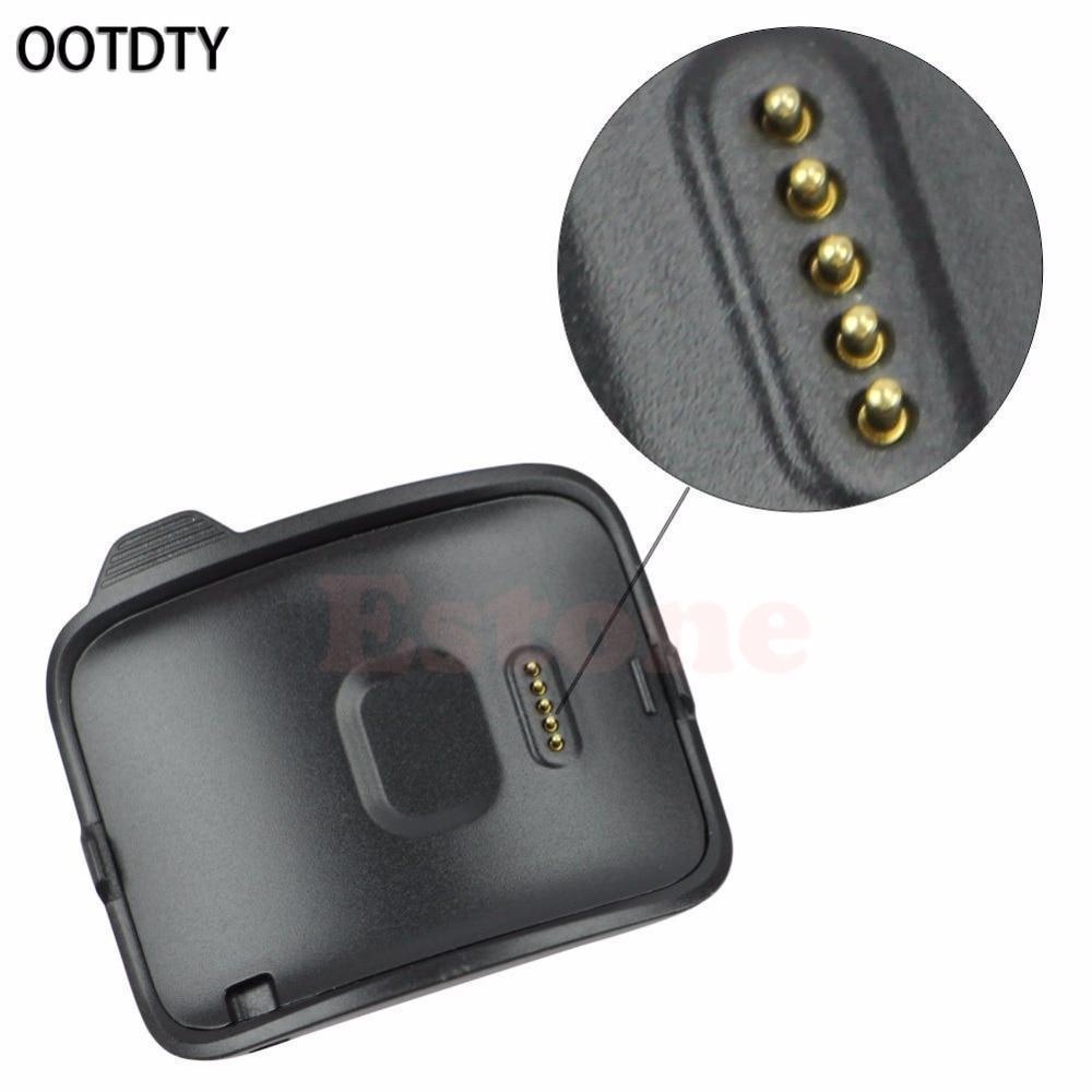 OOTDTY Smart Watch Charger New Smart Watch Black Charging Cradle Charger Dock For Samsung Gear S SM R750