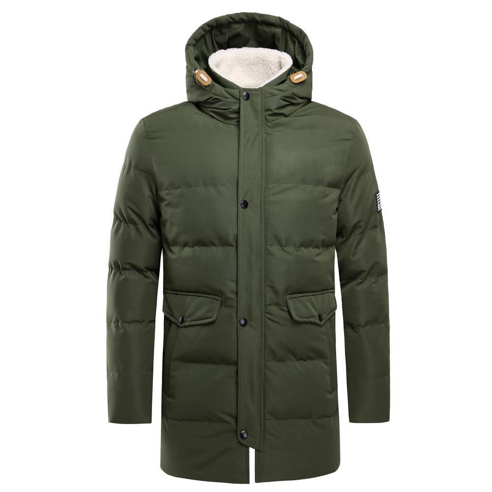 Most Comfortable Winter Men's Long Jacket Parkas