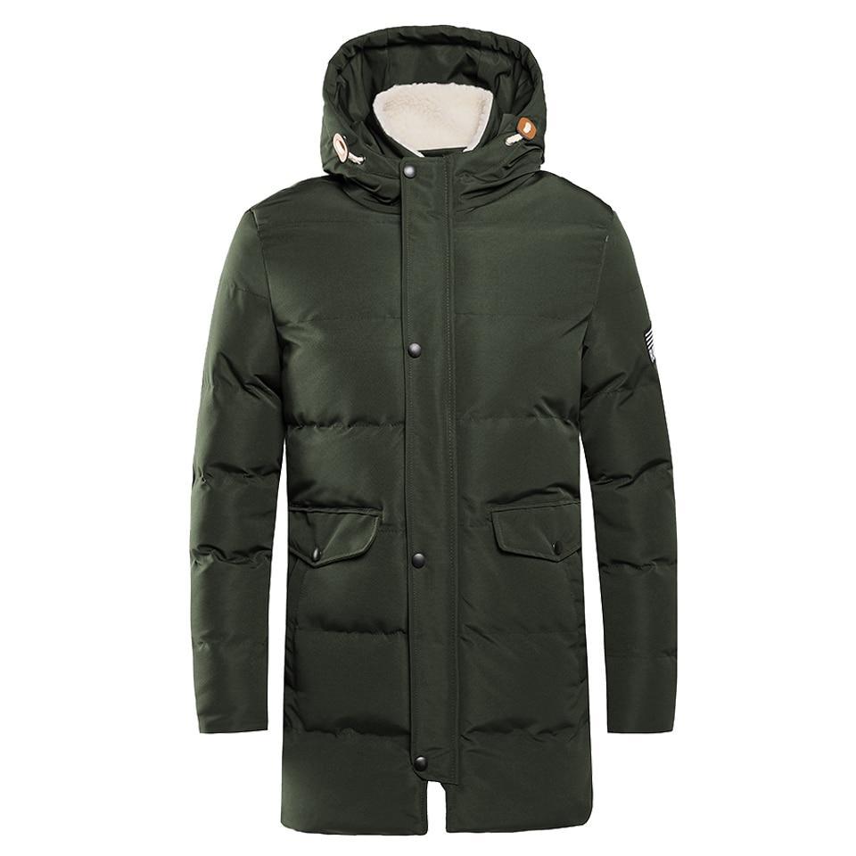 Most Comfortable Winter Men's Long Jacket Parkas