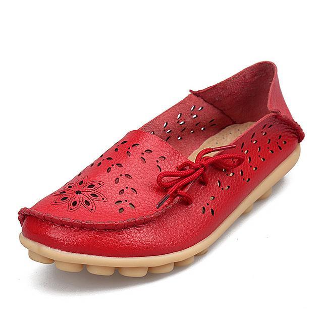 PU Leather Flats Shoes Female Loafers Women Casual Shoes