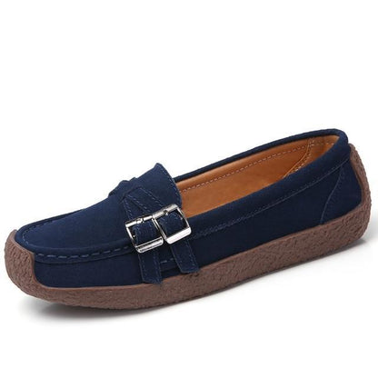 Women Moccasins Women's Flats Genuine leather Shoes