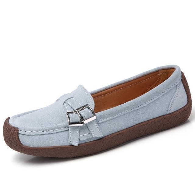 Women Moccasins Women's Flats Genuine leather Shoes