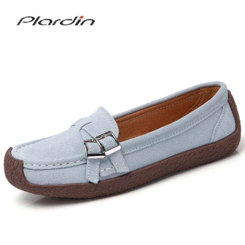 Women Moccasins Women's Flats Genuine leather Shoes