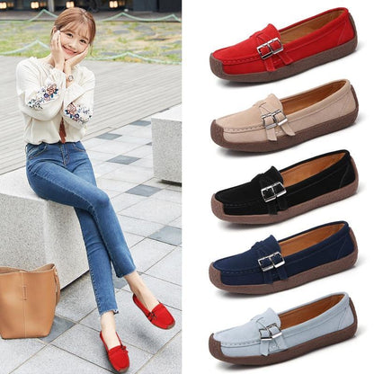 Women Moccasins Women's Flats Genuine leather Shoes