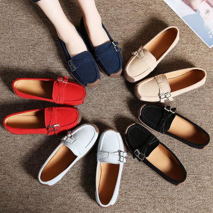 Women Moccasins Women's Flats Genuine leather Shoes