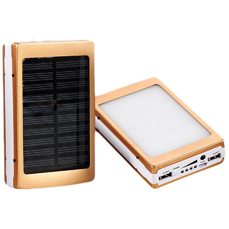 Portable 5x18650 Powerbank  Pover Power Bank 18650 Solar Power Bank Case DIY Box Dual USB Kit Phone Charger Flashlight