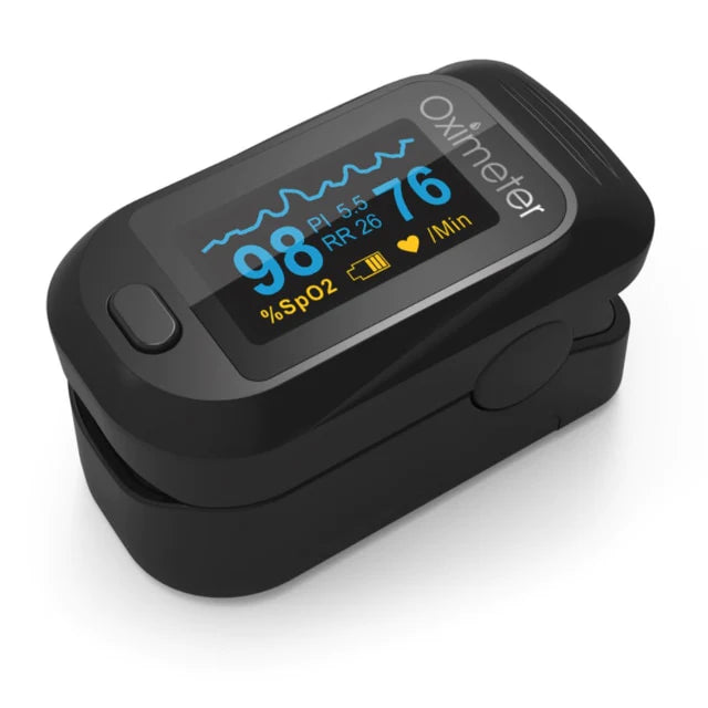 Portable Finger Pulse OximeterBlood Saturation Monitor