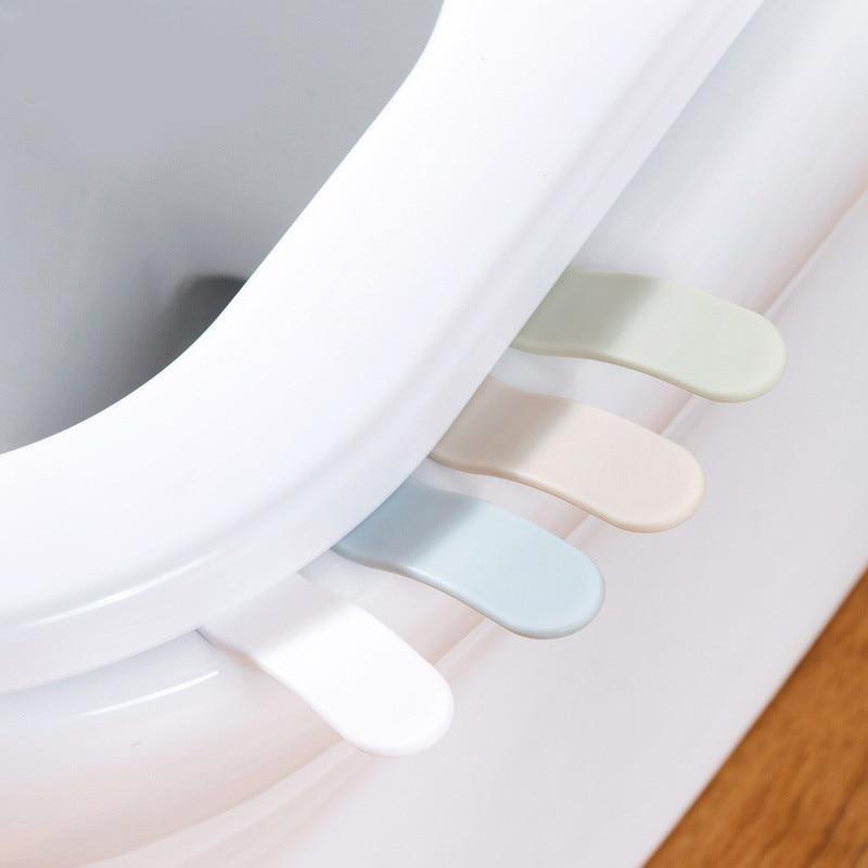 Portable Small Toilet Seat Cover Lifter Sanitary Closestool Seat Cover Lift Handle for Travel Home Bathroom Accessories