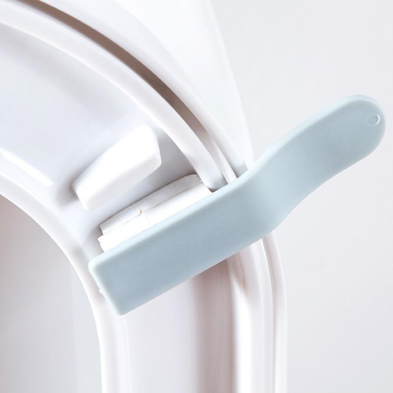 Portable Small Toilet Seat Cover Lifter Sanitary Closestool Seat Cover Lift Handle for Travel Home Bathroom Accessories