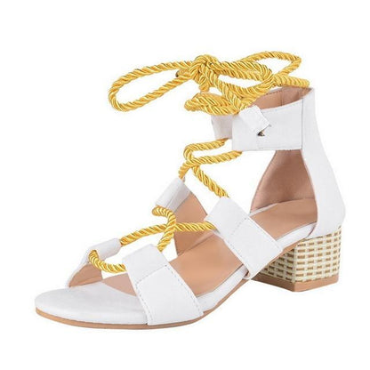 Women Ankle Strap Heels Leopard Print Sandals
