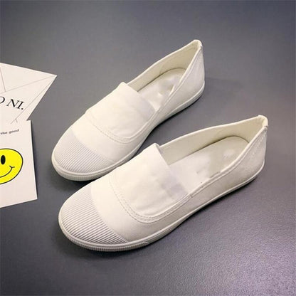 women  canvas flat shoes fashion Simple generous Multiple colors shoes
