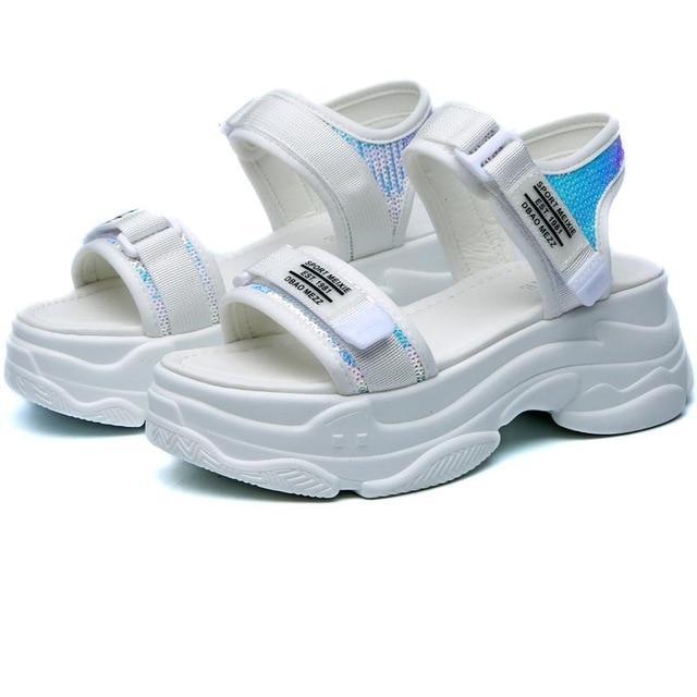High Platform Women's Sandals  Fashion Women Beach Chunky Sandal