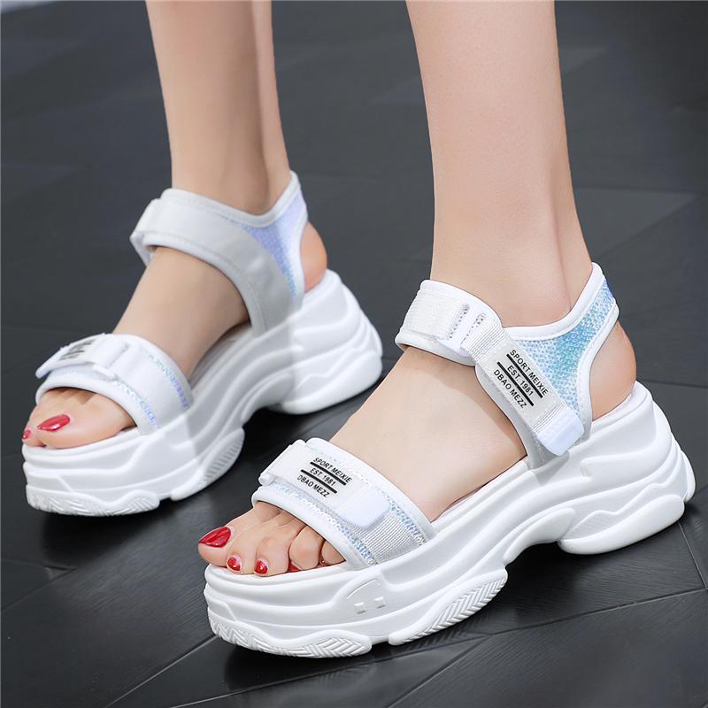 High Platform Women's Sandals  Fashion Women Beach Chunky Sandal