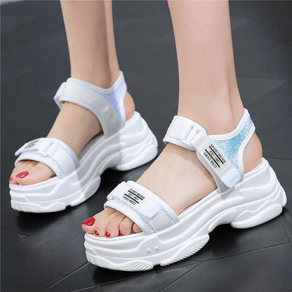 High Platform Women's Sandals  Fashion Women Beach Chunky Sandal