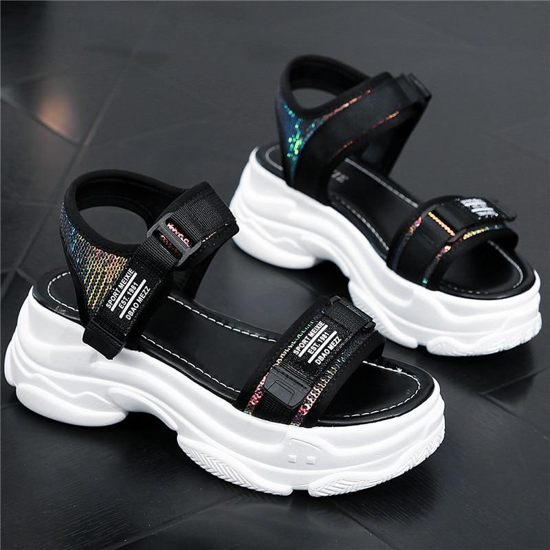 High Platform Women's Sandals  Fashion Women Beach Chunky Sandal