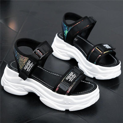 High Platform Women's Sandals  Fashion Women Beach Chunky Sandal