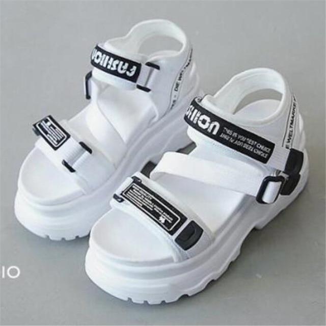 Gladiator Platform Women's Sandals  Fashion Women Chunky Beach Sandal