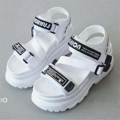 Gladiator Platform Women's Sandals  Fashion Women Chunky Beach Sandal