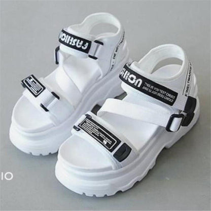Gladiator Platform Women's Sandals  Fashion Women Chunky Beach Sandal