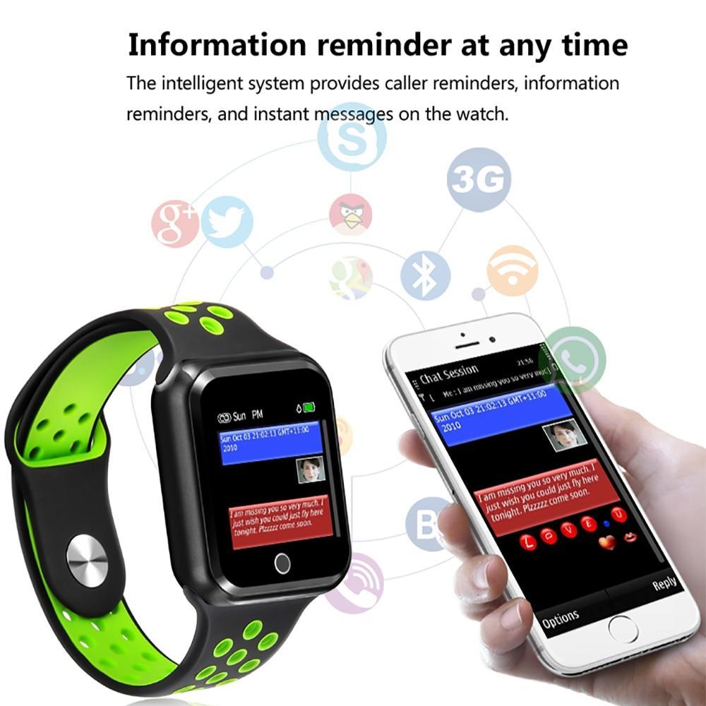 S226 smart watches watch IP67 Waterproof 30 meters waterproof 15 days long standby Heart rate Blood pressure Smartwatch PK P68