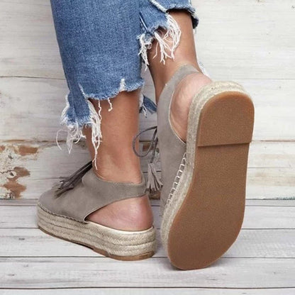 Fashion Women Sandals Fashion Ankle Cross-Strap Fish Mouth Sandals