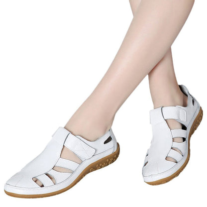 Genuine Leather Handmade Ladies Shoe Leather Sandals