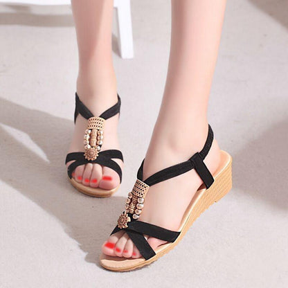 Fashion Summer Bohemian Women Sandals Beach Shoes