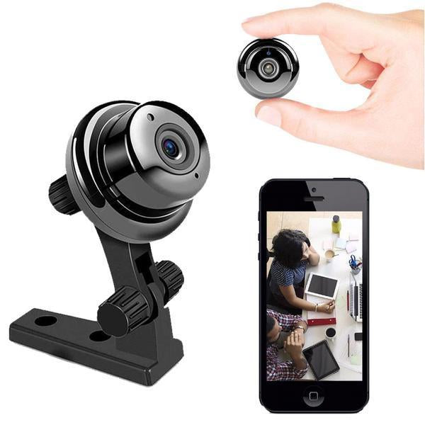Mini WIFI Camera With Smartphone App and Night Vision Two-way Audio Home Security Camera