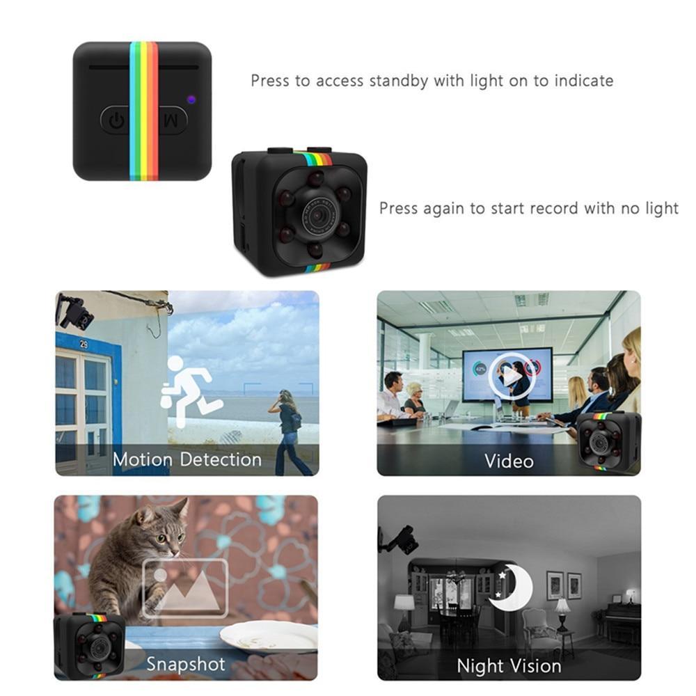 SQ11 mini Camera HD 1080P small cam Sensor Night Vision Camcorder Micro video Camera DVR DV Motion Recorder Camcorder SQ 11