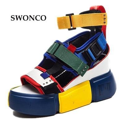 Women's Sandals 2019 Summer High Heels Sandals