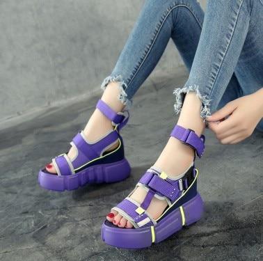 Women's Sandals 2019 Summer High Heels Sandals