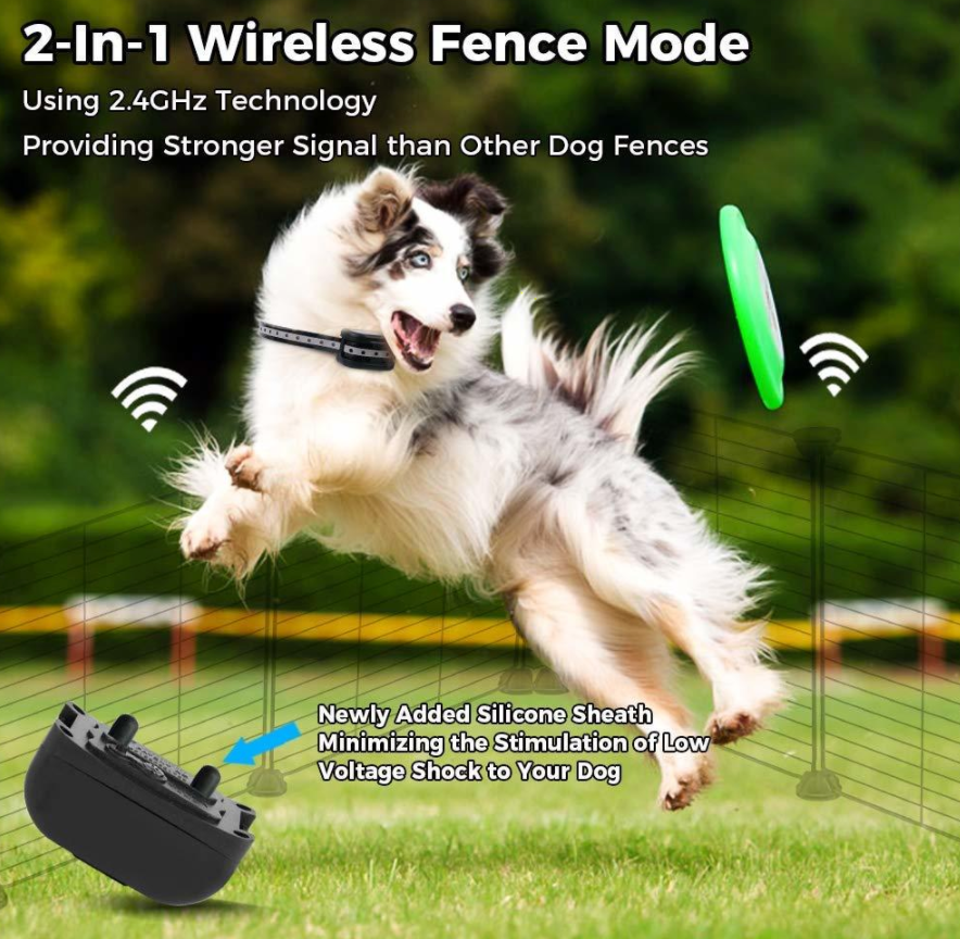 Invisible Wireless Dog Fence With Collar