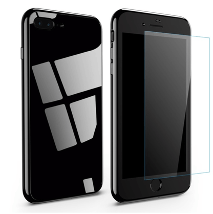 iPhone Magnetic Adsorption Case With Tempered Glass